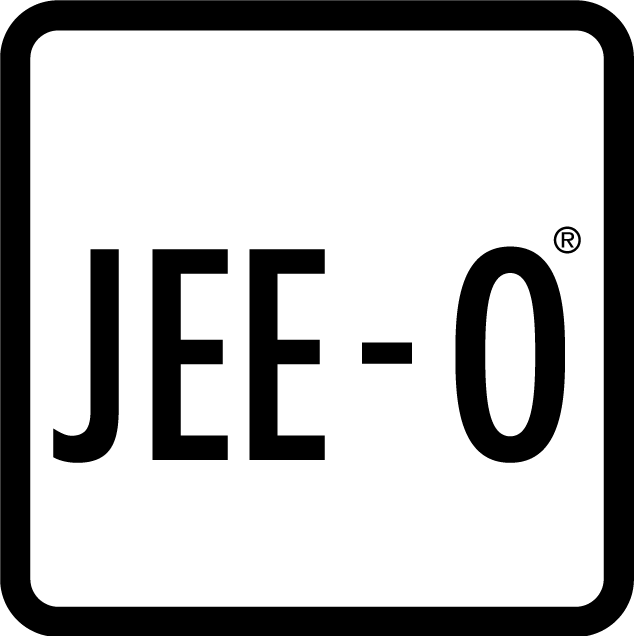 JEE-O logo zonder slogan zwart